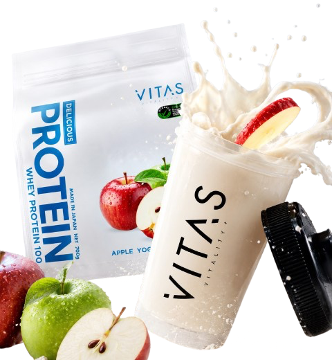 VITAS ホエイプロテイン りんごヨーグルト風味